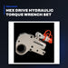 Johnkeans JK-TW-2027 – Hex Drive Hydraulic Torque Wrench Set
