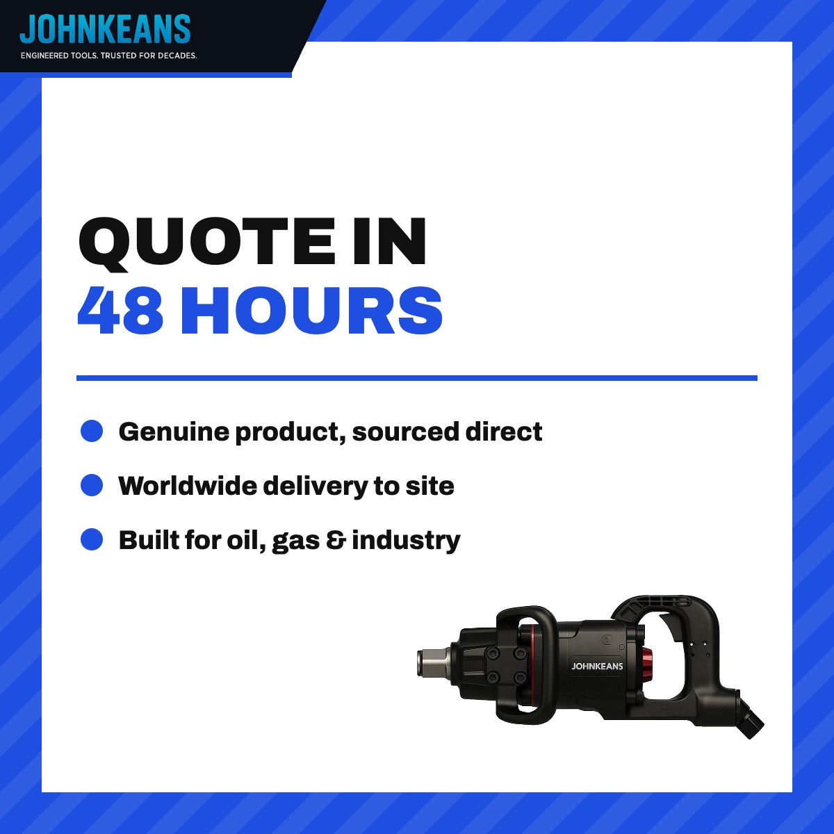 Johnkeans JK-TW-2031 – 1-1/2" High-Torque Cordless Digital Torque Wrench