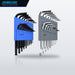 Johnkeans JK-TW-2034 – Ball End Hex Key Set 36 Pcs, Metric & SAE
