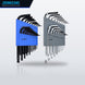 Johnkeans JK-TW-2034 – Ball End Hex Key Set 36 Pcs, Metric & SAE
