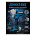 Johnkeans JK-TW-2036 – 20V MAX XR Cordless Impact Wrench 1/2" with Fast Charger