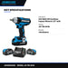 Johnkeans JK-TW-2036 – 20V MAX XR Cordless Impact Wrench 1/2" with Fast Charger