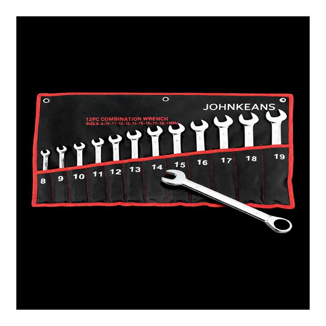 Johnkeans JK-TW-2037 – Combination Metric Wrench & Hex Key Set