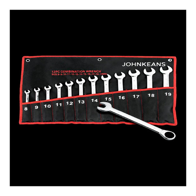 Johnkeans JK-TW-2037 – Combination Metric Wrench & Hex Key Set