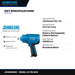 Johnkeans JK-TW-2039 – High Torque Brushless Impact Wrench 3/4"