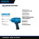 Johnkeans JK-TW-2039 – High Torque Brushless Impact Wrench 3/4"