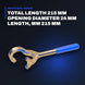 Johnkeans JK-VA-2002 – Non-Sparking Aluminium Bronze Valve Wrench