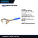 Johnkeans JK-VA-2002 – Non-Sparking Aluminium Bronze Valve Wrench