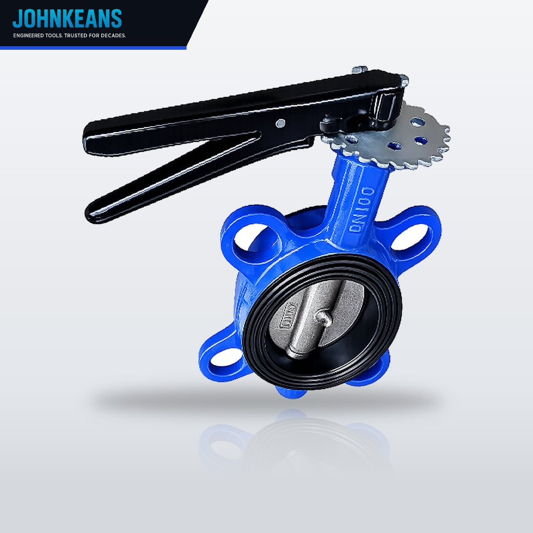 Johnkeans JK-VA-2004 – Gear Operated Butterfly Valve 8", Carbon Steel