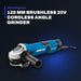 Johnkeans JK-PT-2001 – 125 mm Brushless 20V Cordless Angle Grinder