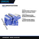 Johnkeans JK-GS-2021 – Bench Vise 6"