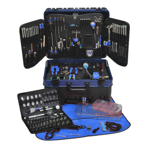 Johnkeans JK-HT-2083 – Jensen Tools Jtk-1016 Electronic Master Tool Kit (Inch&Metric) – Black, Wheeled