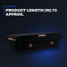 Johnkeans JK-GS-2088 – Johnkeans MODEL JK17281 – Saddle Box – Aluminum, Full Low Profile