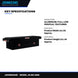 Johnkeans JK-GS-2088 – Johnkeans MODEL JK17281 – Saddle Box – Aluminum, Full Low Profile