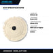 Johnkeans JK-PT-2089 – Johnkeans – Stay-Cool Long-Lasting Buffing Wheels