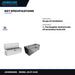 Johnkeans JK-HT-2104 – Johnkeans – Supplier Shall Do The Installation For Aluminum Toolbox For Trucks – Single Unit