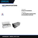 Johnkeans JK-HT-2104 – Johnkeans – Supplier Shall Do The Installation For Aluminum Toolbox For Trucks – Single Unit