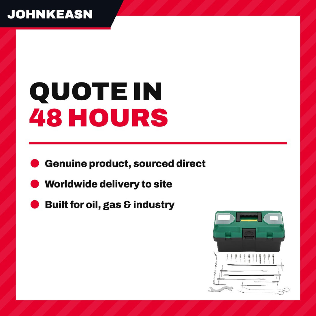Johnkeasn UK JK-19022 – Tool – Packing Type, Size 254.0 Mm (10 In) Oa Lg