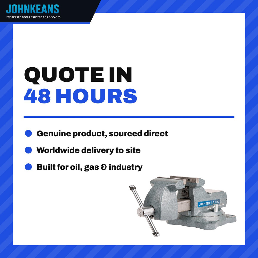 Johnkeans JK-GS-2046 – Super Heavy Duty Combination Bench Vise 8"