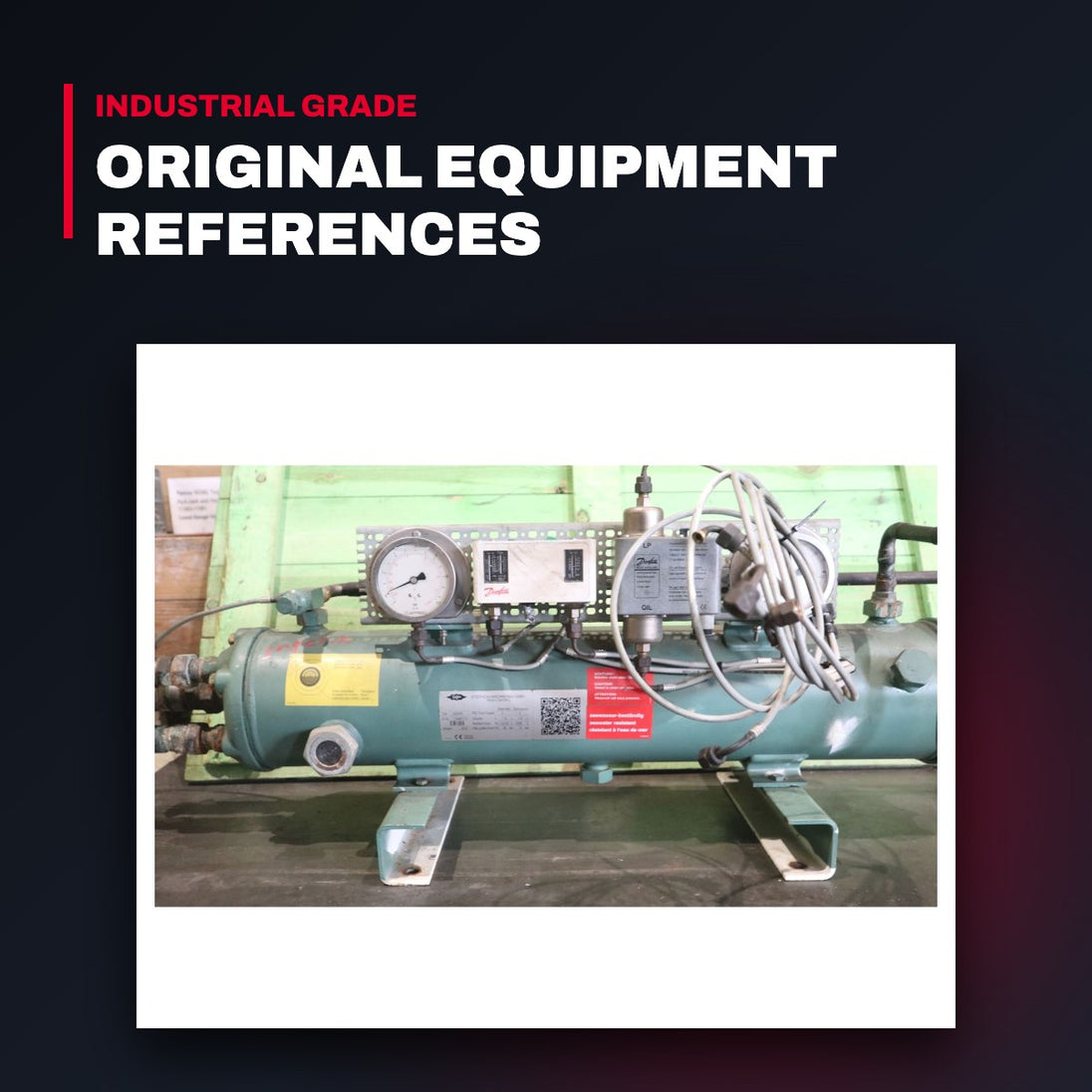 Bitzer Kuhlmaschinen K203HB – Condenser, Sea Water, K203H