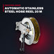 Kärcher 6.392-076 – Automatic Stainless Steel Hose Reel 20 m