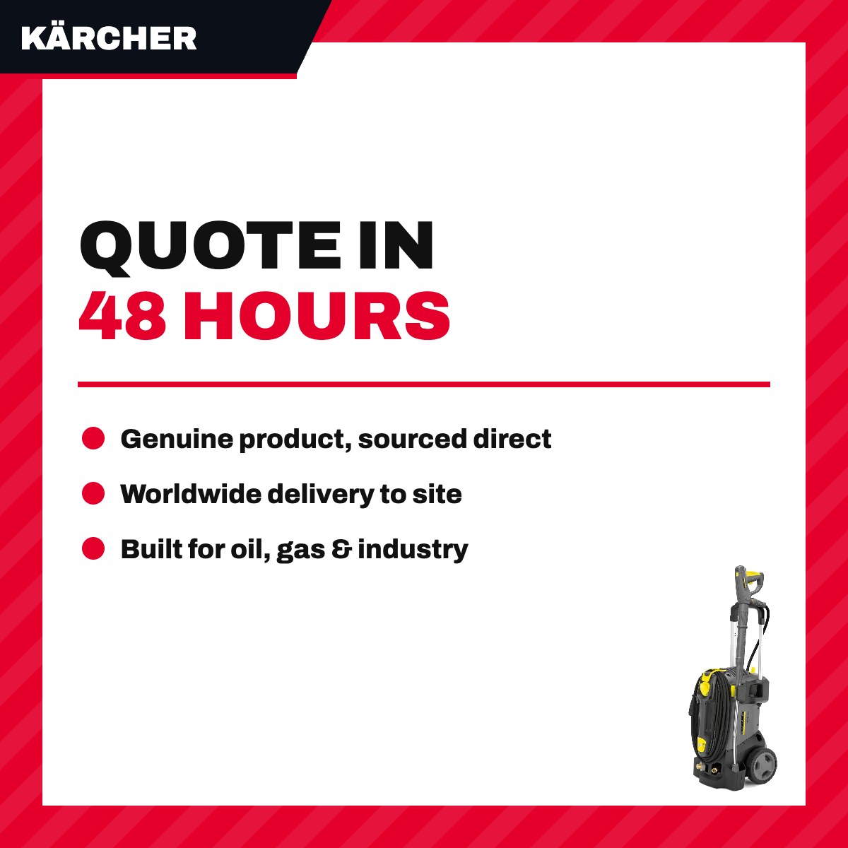 Kärcher HD 5/17 C – Cold Water High-Pressure Cleaner 170 Bar
