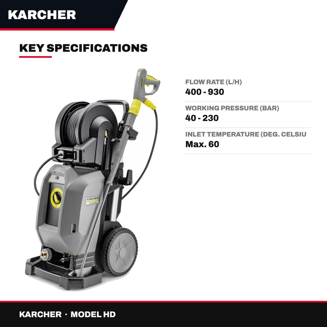 Karcher HD – High Pressure Cleaner