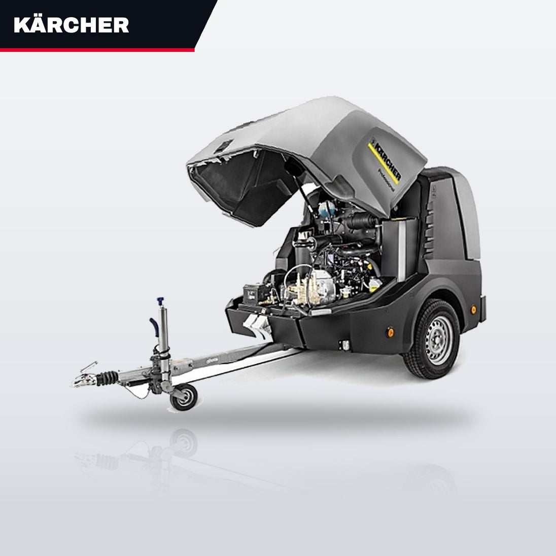 Kärcher HDS 9/50 – Trailer Diesel Hot Water High-Pressure Cleaner