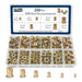 Kastwave JH6104 – Sae Rivet Nut Assortment Kit(240Pcs) – Zinc Plated Finish
