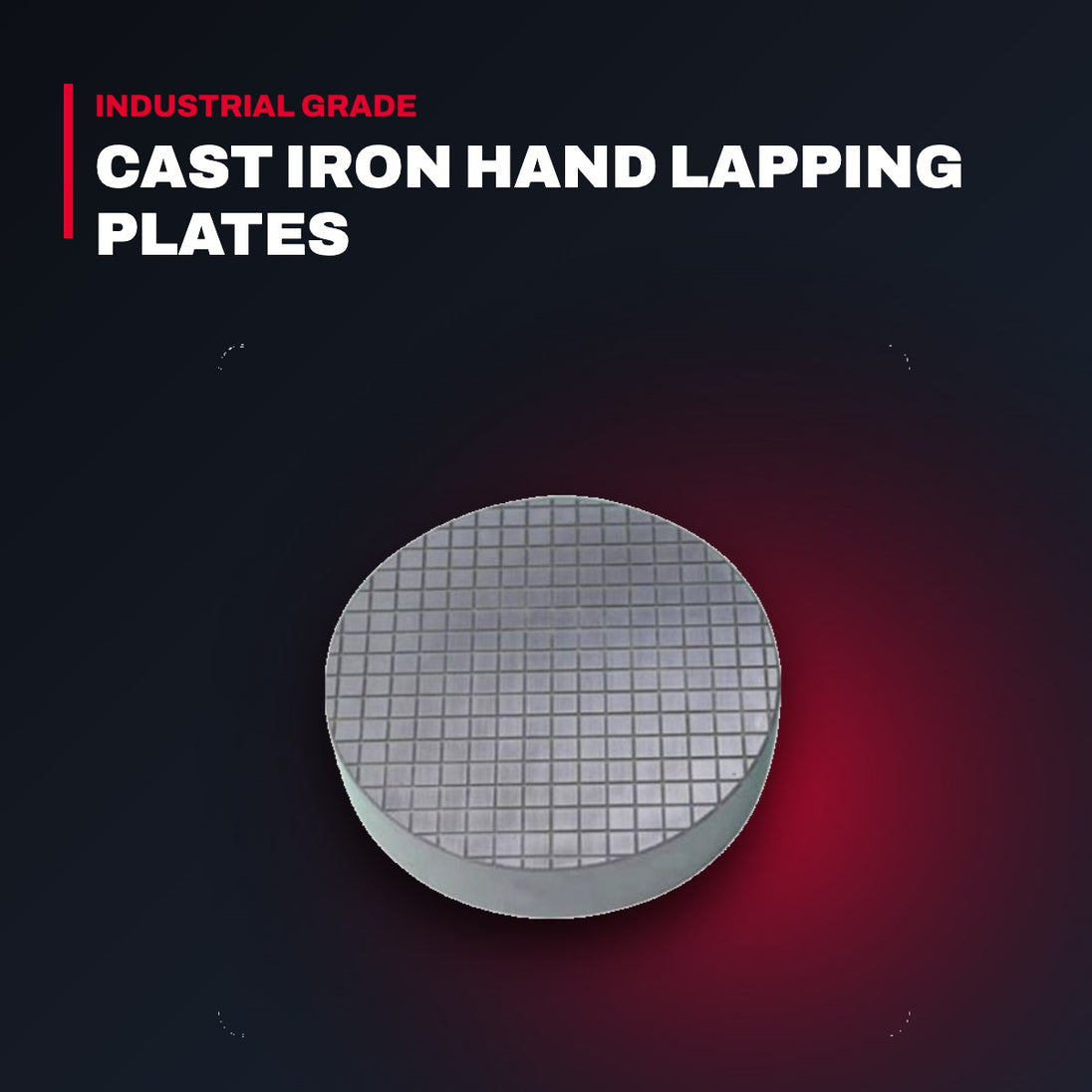 Kemet 361021 – Cast Iron Hand Lapping Plates