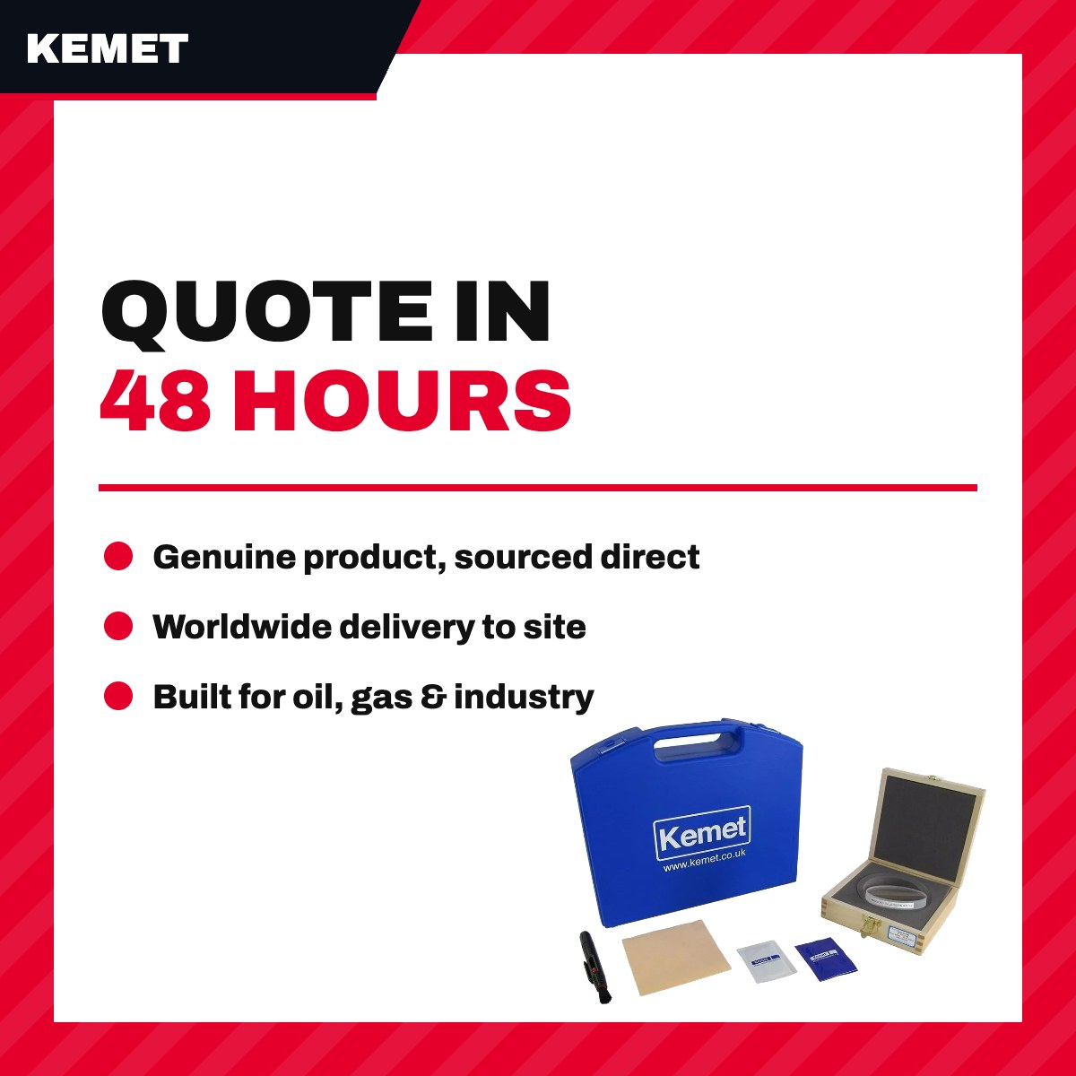 Kemet 361216 – Optical Flats