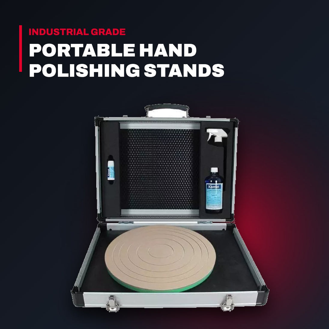 Kemet 361560 – Portable Hand Polishing Stands