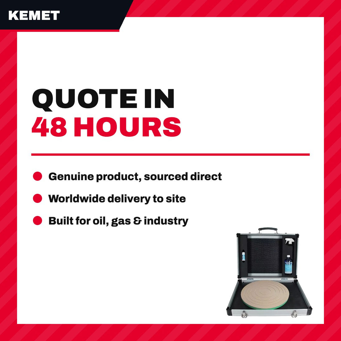 Kemet 361560 – Portable Hand Polishing Stands