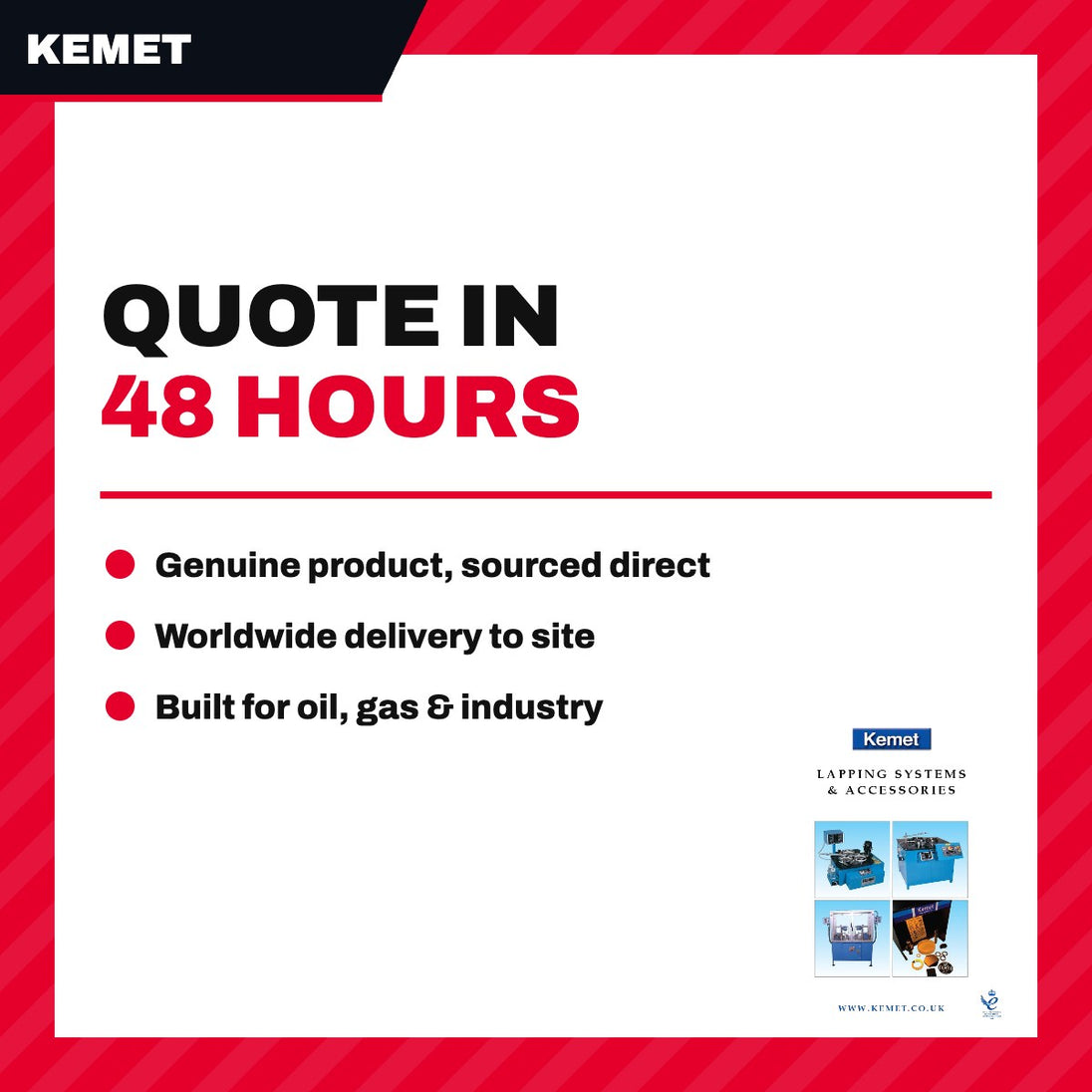 Kemet 362162 – Polishing Papers