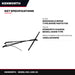 Kenworth R23-1035-22 – Driver Side Windshield Wiper Arm, T600/T800/W900