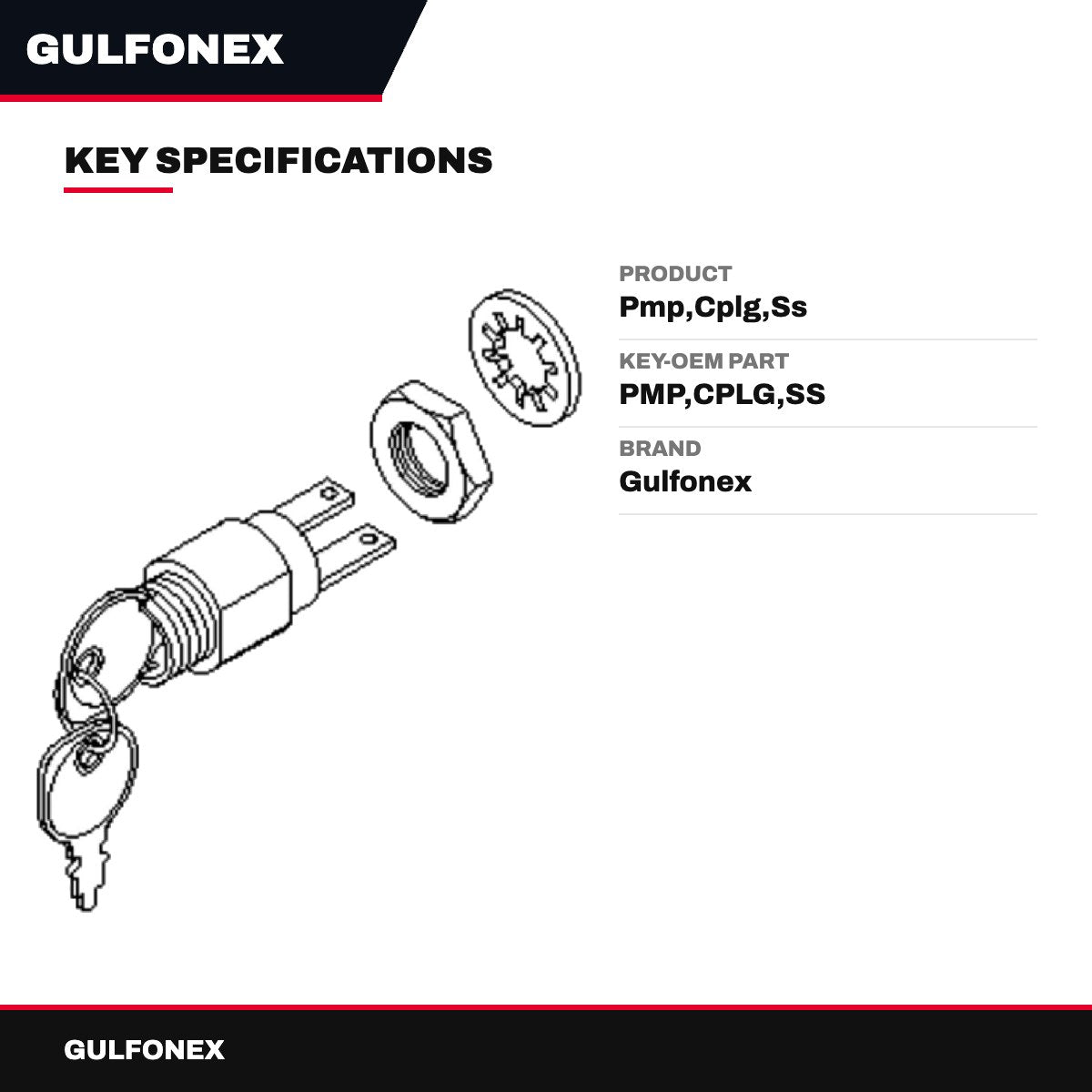 Key-Oem Part – Pmp,Cplg,Ss
