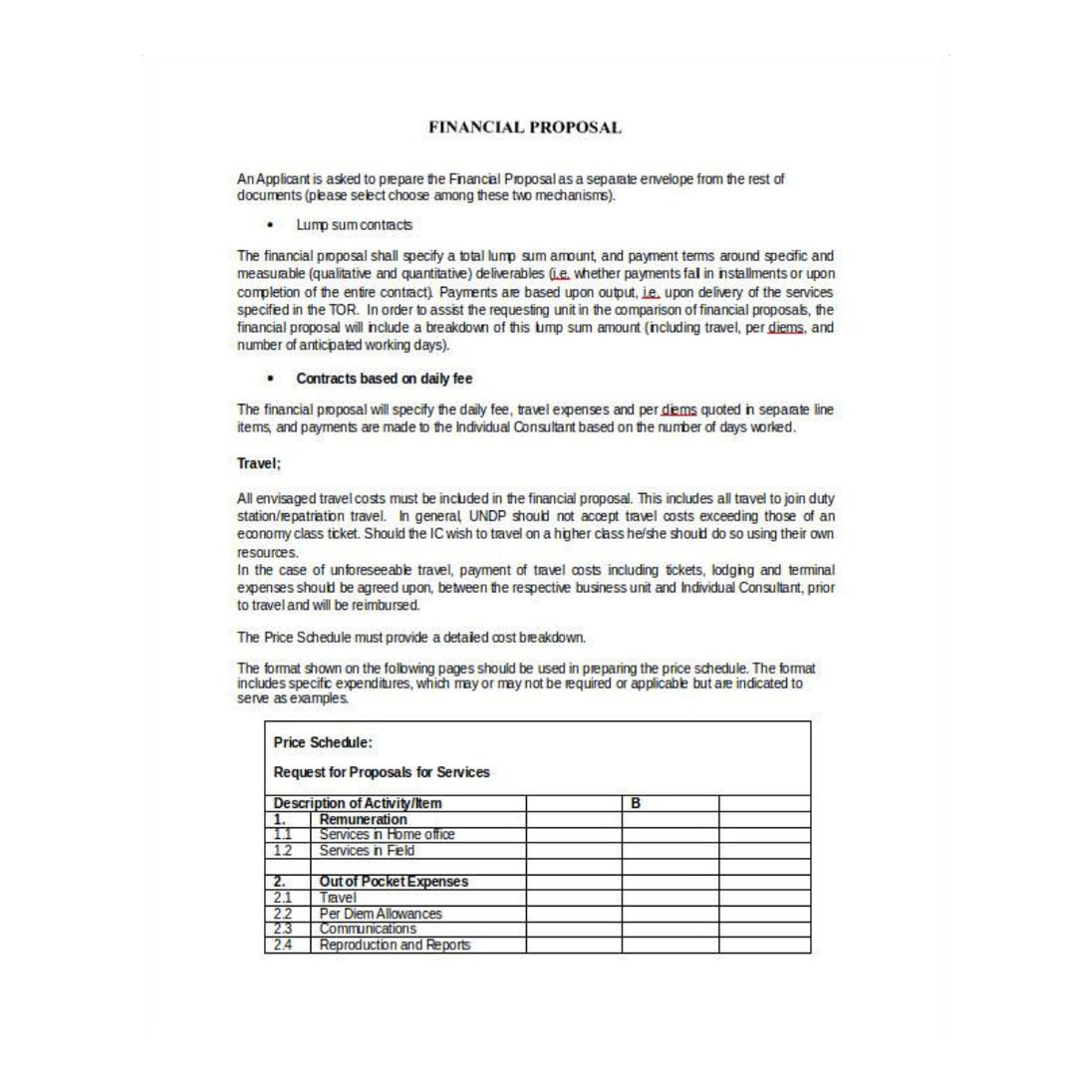 Kindly, Attach Your Financial Proposal&Nbsp
