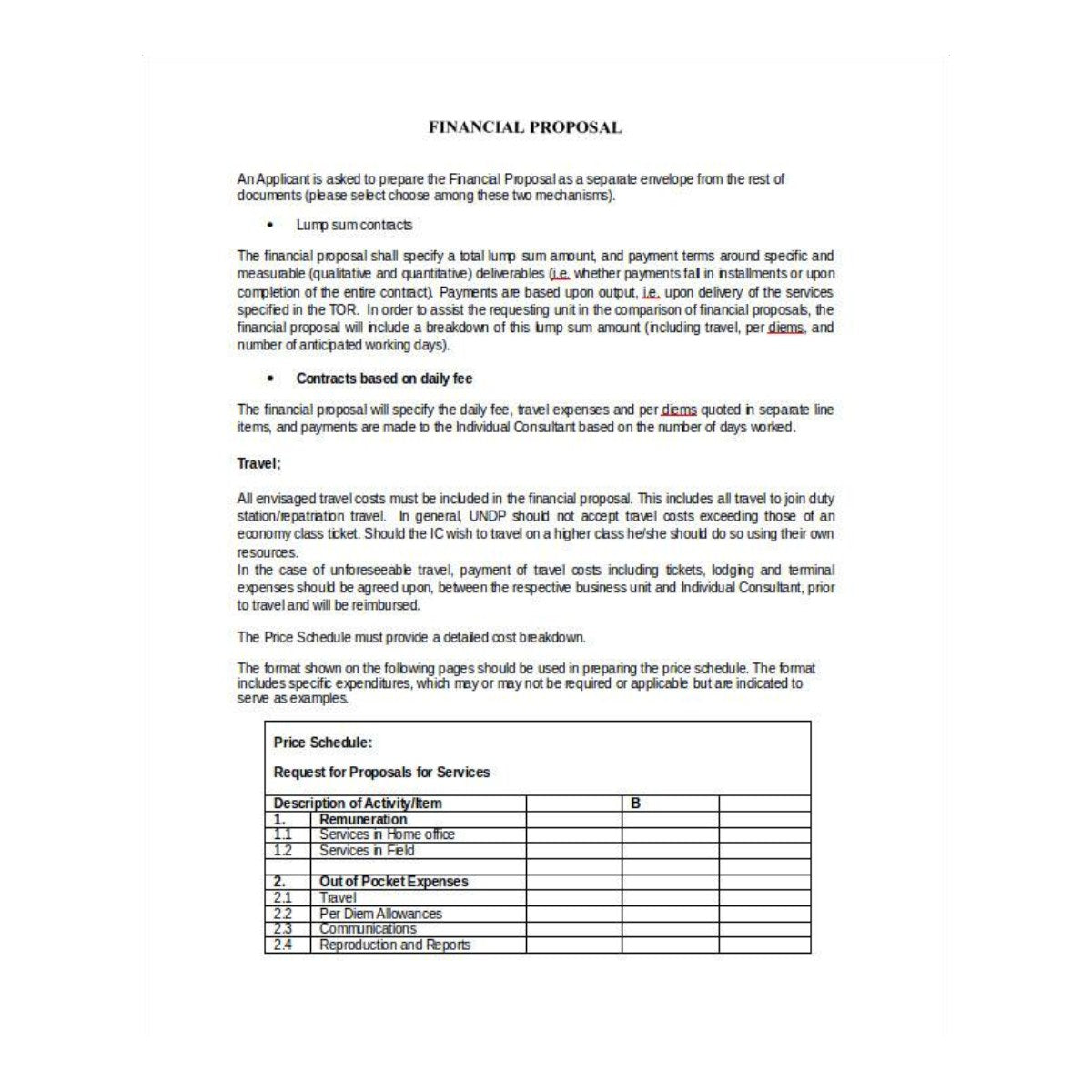 Kindly, Attach Your Financial Proposal&Nbsp