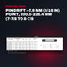 Klein Tools 3262 – Pin Drift – 7.9 Mm (5/16 In) Point, 200.0-225.4 Mm (7-7/8 To 8-7/8