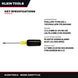 Klein Tools – Phillips Screwdriver, No 1 Tip