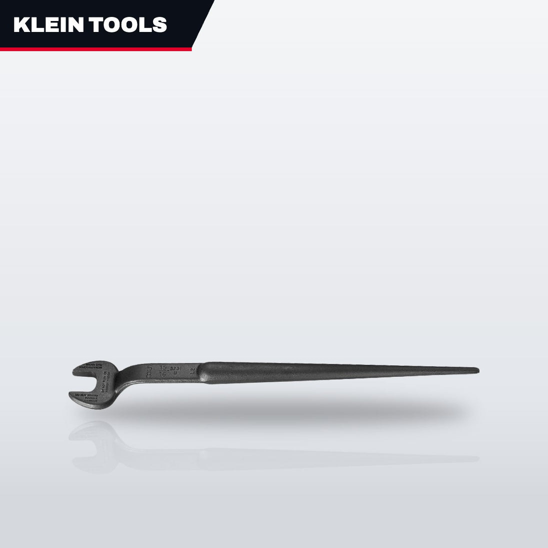 Klein Tools – Box & Open End Wrench, 10-15 Deg Offset, 11/16 in