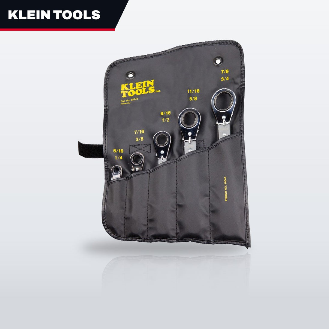 Klein Tools – Box & Open End Wrench, 10-15 Deg Offset, 3/4 in