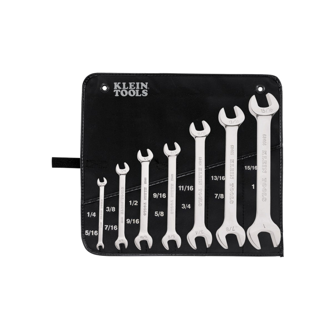 Klein Tools – Box & Open End Wrench, 10-15 Deg Offset, 7/8 in