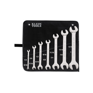 Klein Tools – Box & Open End Wrench, 10-15 Deg Offset, 7/8 in