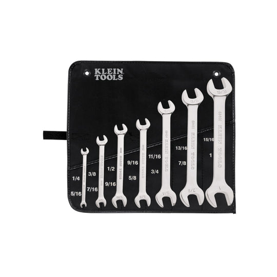 Klein Tools – Box & Open End Wrench, 10-15 Deg Offset, 7/8 in