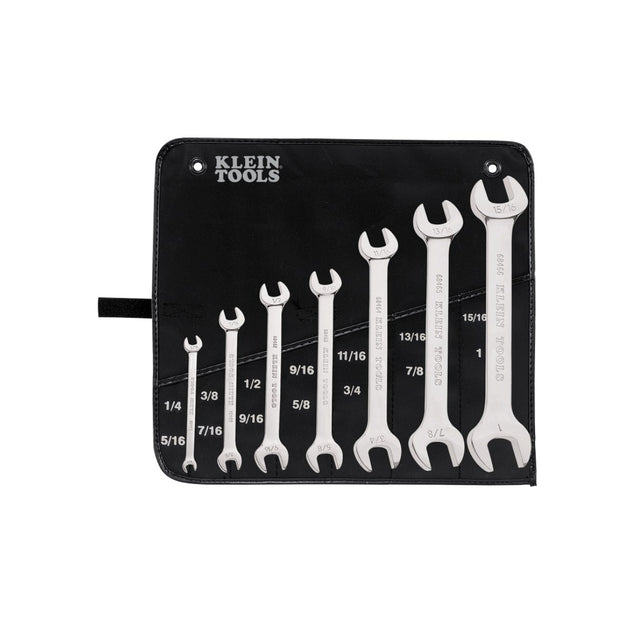 Klein Tools – Box & Open End Wrench, 10-15 Deg Offset, 7/8 in