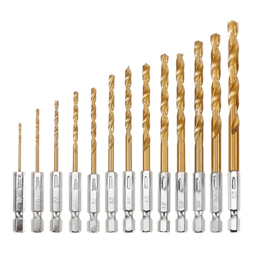 Klein Tools 53002 – Twist Drill Bit, Size 1.5-6.4 mm (0.062 To 1/4)