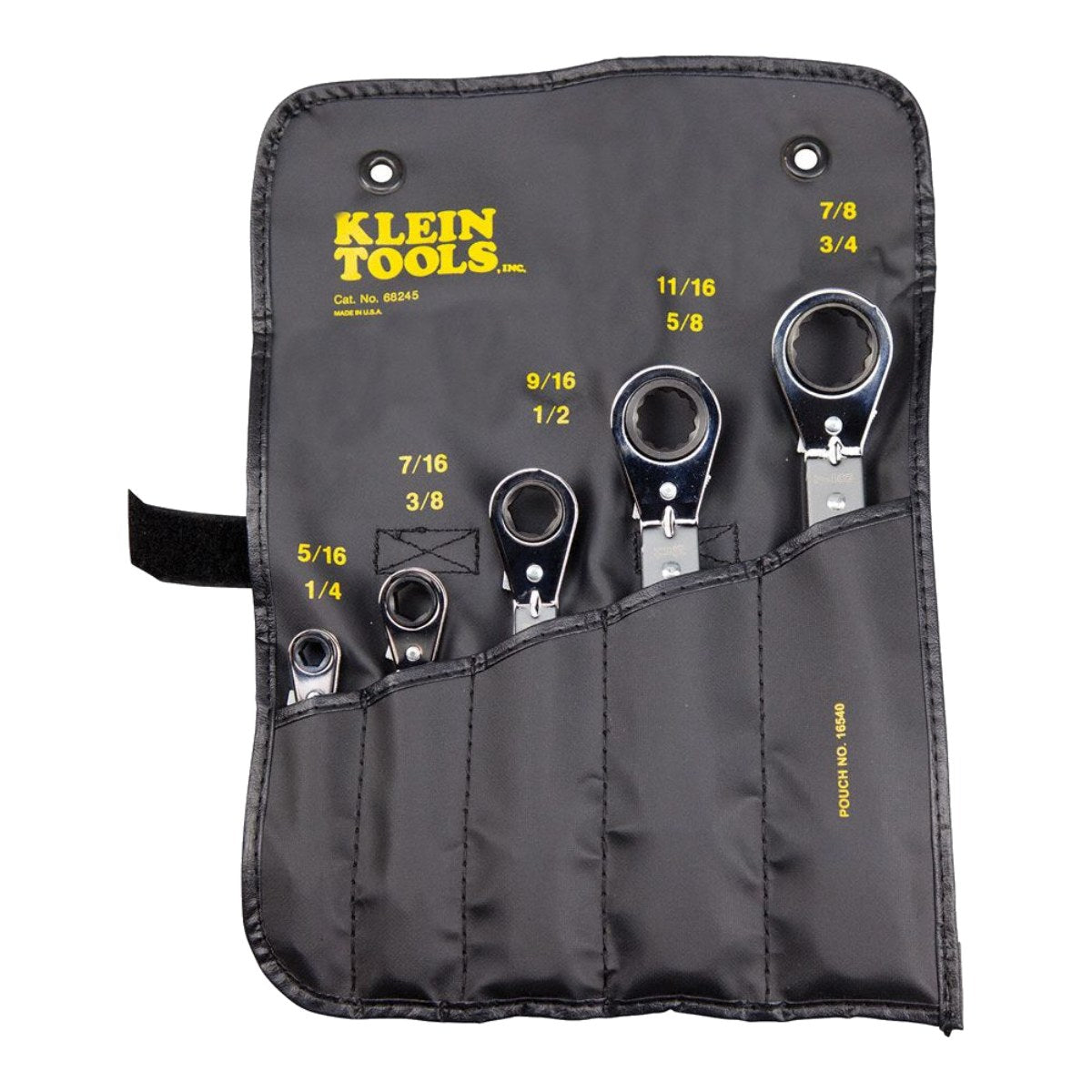 Klein Tools 68417 – Wrench Box & Open End – 10-15 Deg Offset Type, 11/16 In