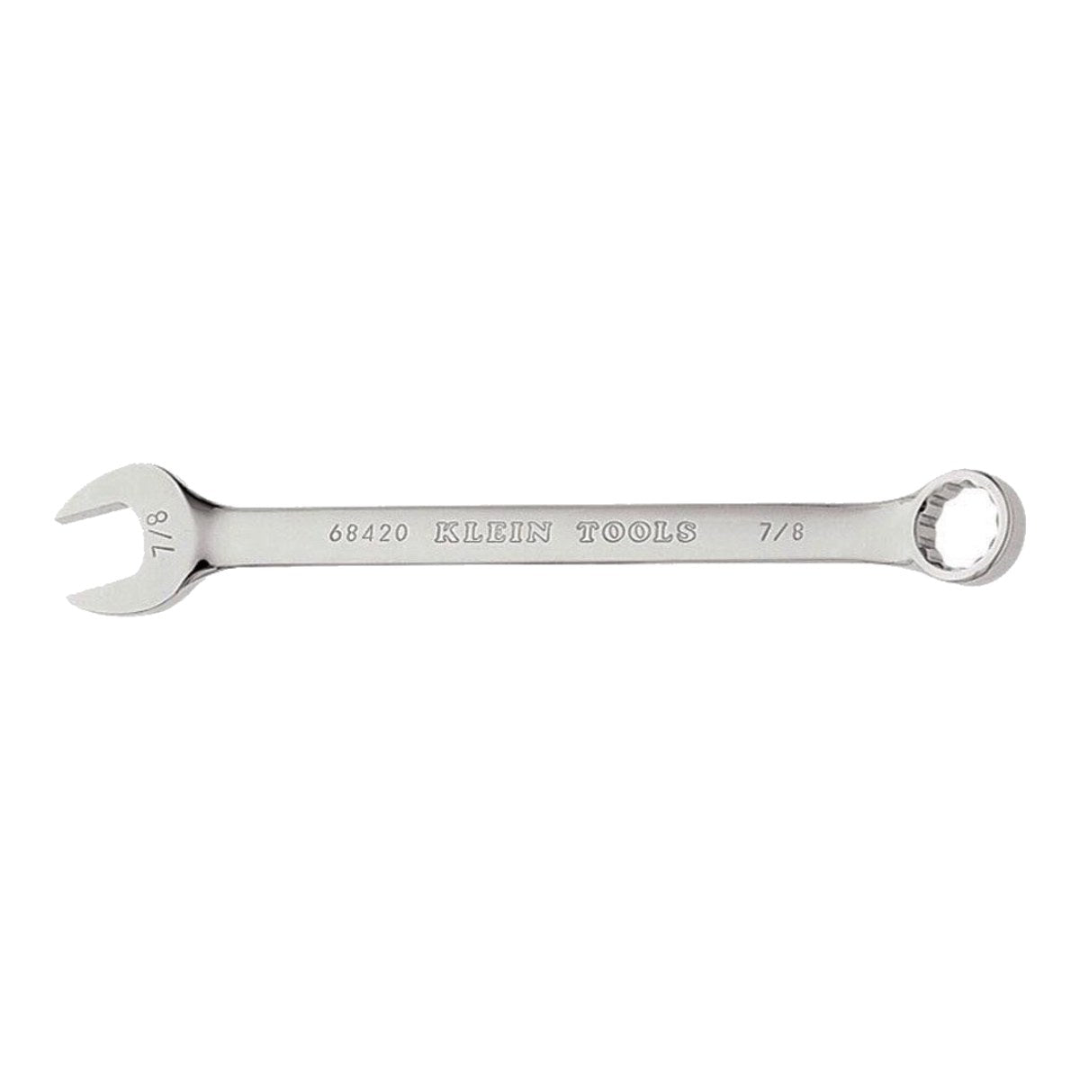 Klein Tools 68420 – Wrench Box & Open End – 10-15 Deg Offset Type, 7/8 In