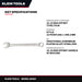 Klein Tools 68420 – Wrench Box & Open End – 10-15 Deg Offset Type, 7/8 In
